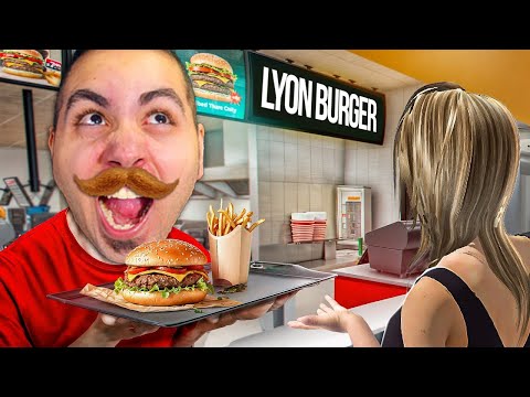 LYON HA APERTO LA SUA HAMBURGERIA con I SUOI AMICI!