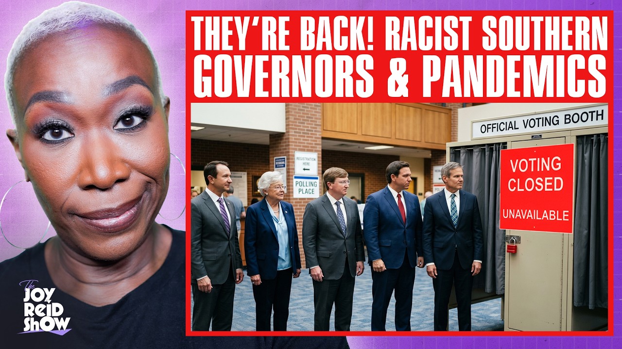 They’re Back! Racist Southern Governors & Pandemics | The Joy Reid Show LIVE!