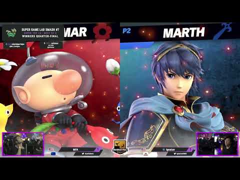 Super Game Lab Smash #7 MFA (Olimar) Vs Ignaize (Marth)