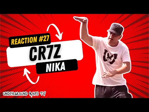 THE REAL SLIM SHADY NICHT!!!🔁 REACTION VIDEO: CR7Z - "Nika" 🔥