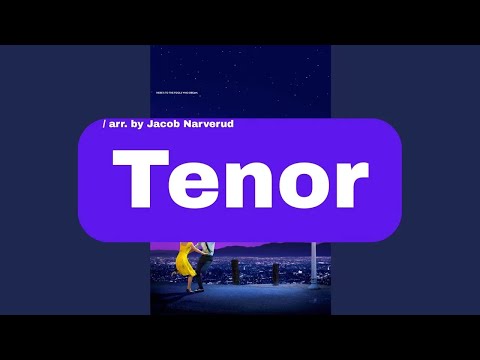 Another day of sun tenor with piano / arr. by Jacob Narverud