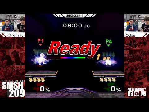 SMSH 209 - Soonsay vs. Krizski - Melee Singles LF