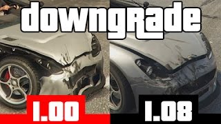 Downgrade grafico della versione di gioco 1.08