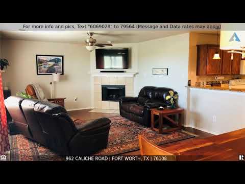 Priced at $224,999 - 962 Caliche Road, Fort Worth, TX 76108