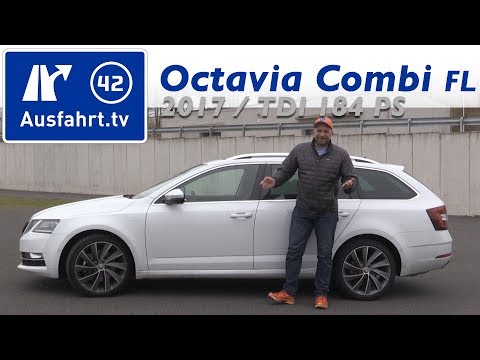 2017 Skoda Octavia Combi 2.0 TDI 184 PS L&K 4x4 - Fahrbericht der Probefahrt, Test, Review