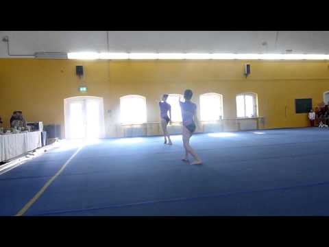 Frühlingsturnier Sportakrobatik 2014 - Diana Dierich & Emily Langenmayer