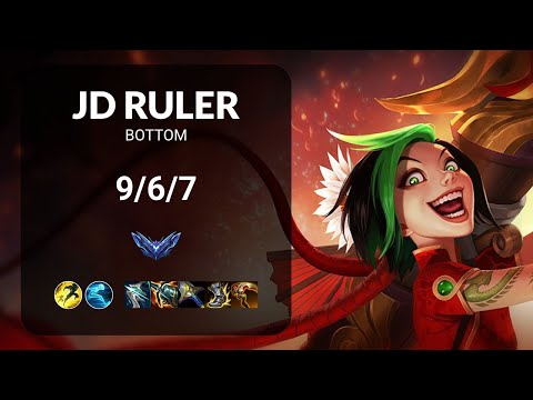JD Ruler Jinx vs Ezreal BOTTOM - KR DIAMOND Patch 13.14