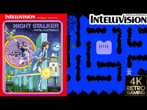 Night Stalker Intellivision 4k Gameplay