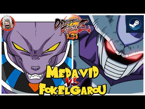 DBFZ MeDavid vs FOK_ElGarou - Crazy Fights! - Ver 1.31
