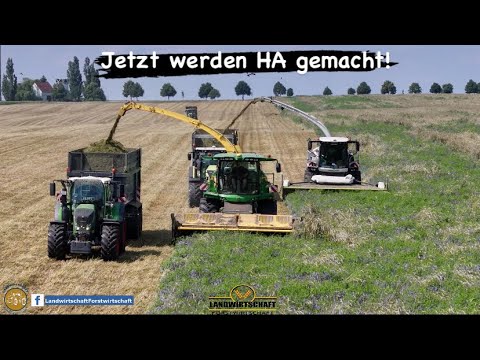 Jetzt werden HA gemacht! Großeinsatz beim GPS Häckseln 21 Abfahrer & 2 Häcksler im Einsatz 2024