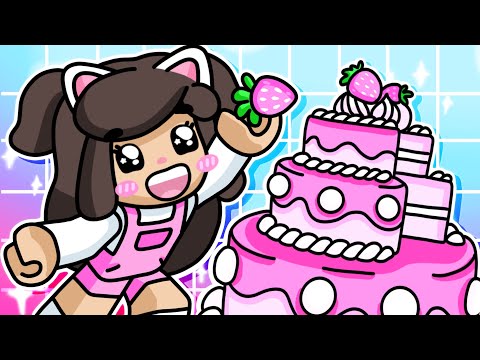 Decorating CAKES in Roblox CAKE OFF!