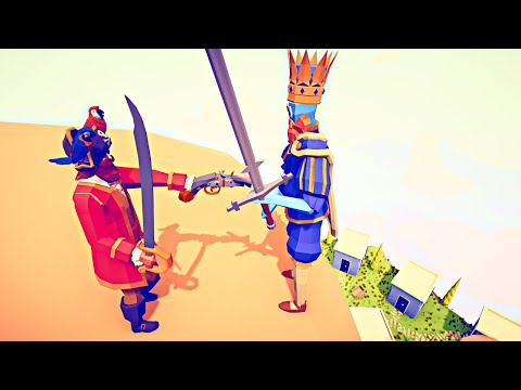 FUNNY 1v1 BATTLES! TABS | Captain on MOUNTAIN TOP vs Every Unit