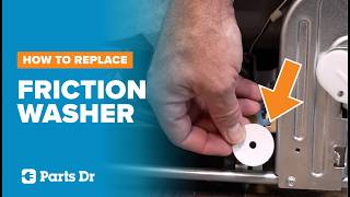 GE Dishwasher Friction Washer Replacement — Part WD01X20593 | Parts Dr | Dishwasher Door Repair