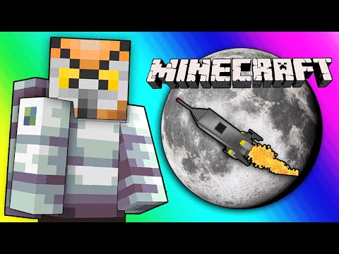 VanossGaming - Minecraft Funny Moments - Landing On The Moon! (Ad Astra Mod)