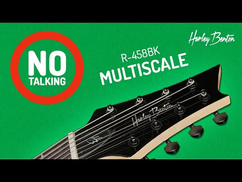 Harley Benton R-458MN WH MultiScale - White image 12