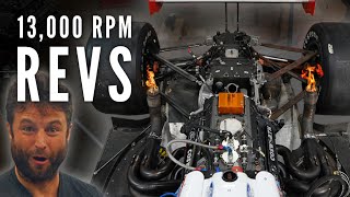 IndyCar SCREAMS to 13,000 RPM INSTANTLY! Another 2,000 RPM to go!