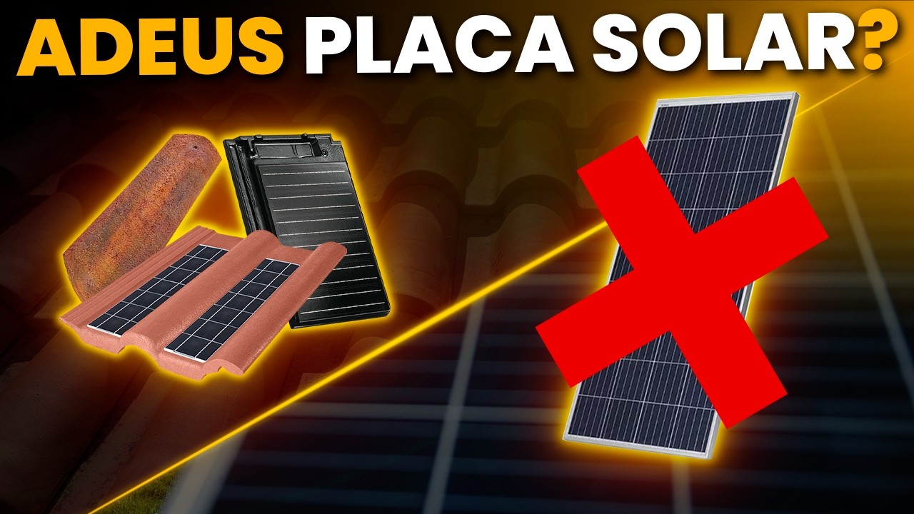 Essa INOVAÇÃO vai virar febre na ENERGIA SOLAR | TELHA SOLAR