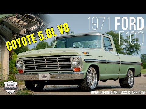 1971 Ford F100 V8 Coyote 5.0 Swapped!!