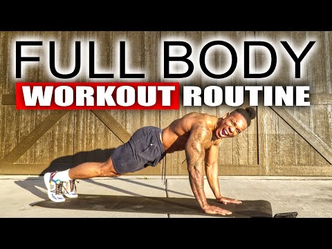 40 MINUTE FULL BODY WORKOUT(NO EQUIPMENT)