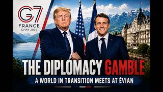 Trump Meets Macron at G7 2026 | High-Stakes Talks on Global Security, Trade & Ukraine