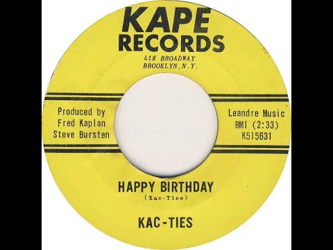 The Kac-Ties  - Happy Birthday 1963
