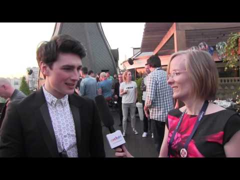 ESCKAZ in Kyiv: Chat with Brendan Murray (Ireland) at The Netherlands Party