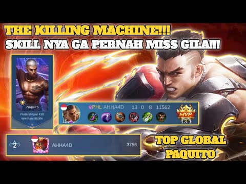 JUNGGLER TERKUAT DI BUMI - PAQUITO || TOP GLOBAL BUILD 2022 #mobilelegends #topglobal #lance