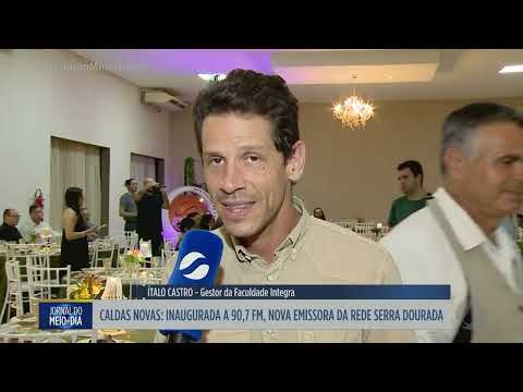 Caldas Novas ganha nova emissora da Rede Serra Dourada de Rádios