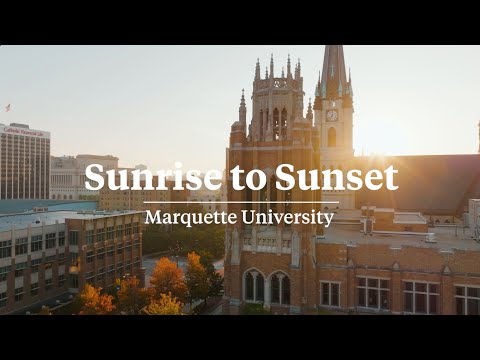 Take an aerial tour of Marquette University