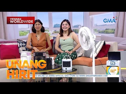 UH Budol Finds: Electric fans at air coolers Unang Hirit