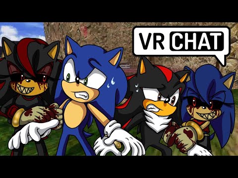 The Birth of Sonica.exe and Shadina.exe - VRChat (featuring Sonic, Shadow, & Tails)