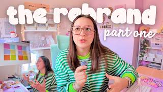 the rebrand series: part 1 🌸 rebranding my full-time business after 6 years