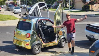 FIRST DRIVE IN THE BOOSTED CHINESE SCAM CAR!!!! [LIVE] Join us!!