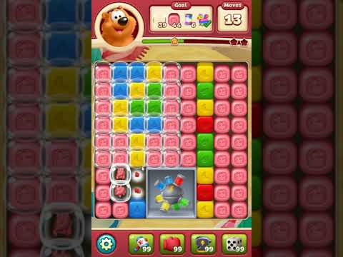 Toon Blast Level 3095 NO BOOSTERS - A S GAMING ✔️