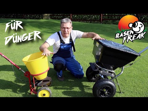 Der neue Dünger STREUWAGEN -  endlich zusammen gebaut!