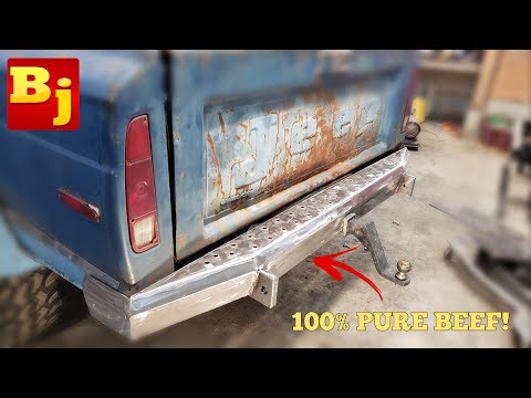 Homemade Rear Truck Bumper Low Buck Diesel Truck Episode 11