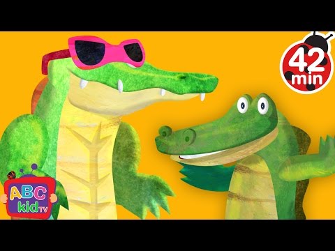Crocodile Alligator Song | + More Nursery Rhymes & Kids Songs - ABCkidTV