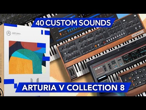 ARTURIA V COLLECTION 8 ♫ 40 Custom Presets ► Morales's Signature Sound Bank