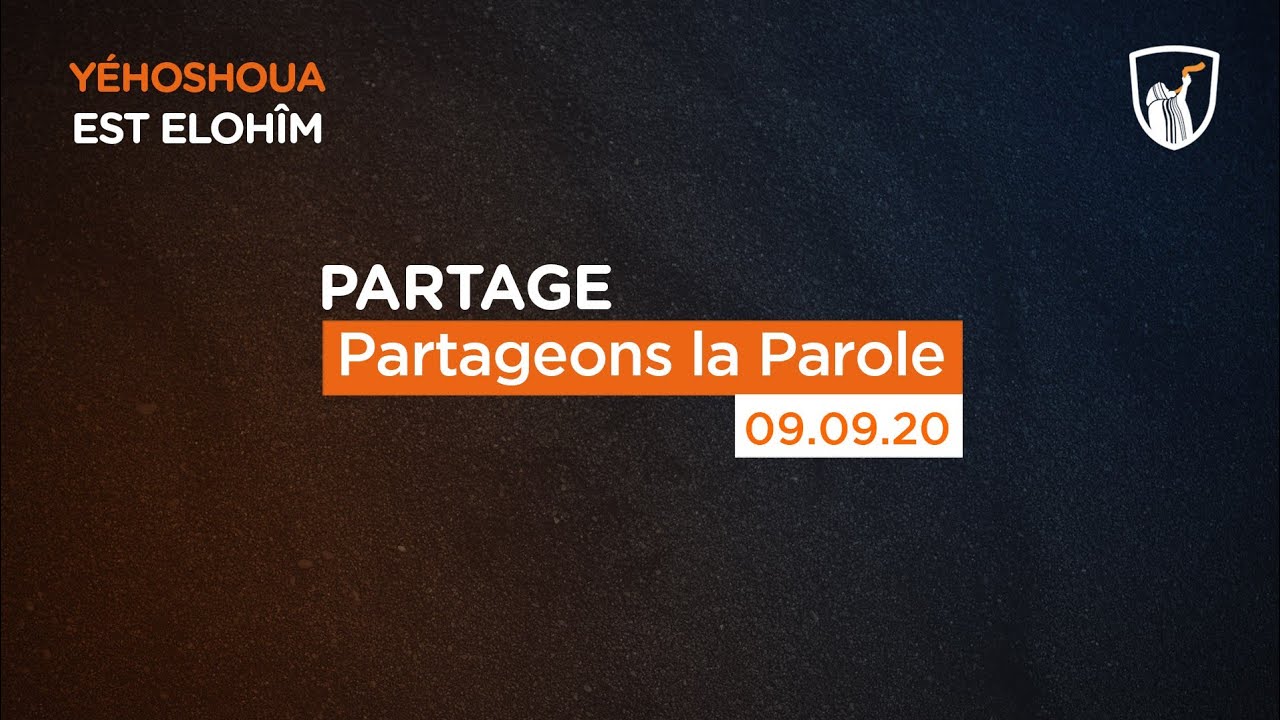 Thumbnail of video: Partageons la Parole