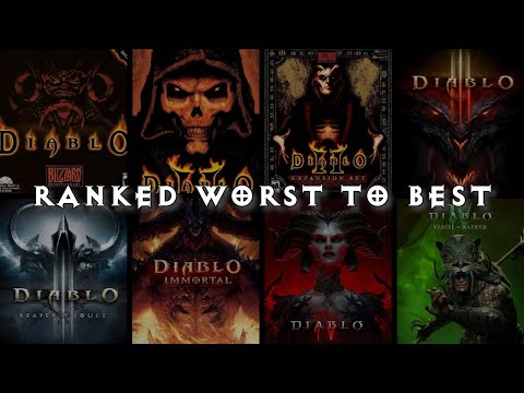 I Played and Ranked EVERY Diablo Game (Including Expansions)