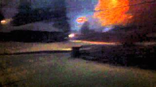 last night it snowed