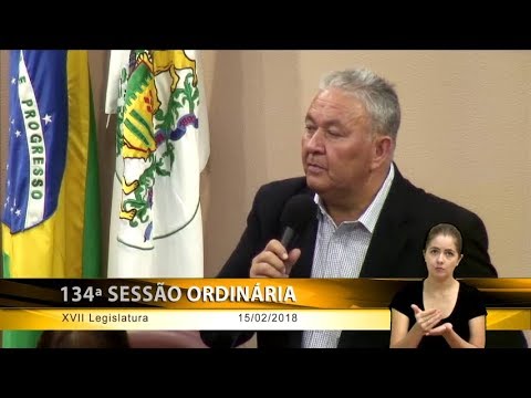 134ª Ordinária (15/02/18) - PL 66/17 - Ver. Renato Oliveira