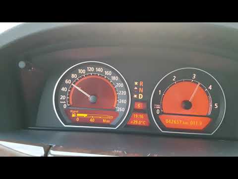 Bmw 730D E65 0-100 km presentation part IV