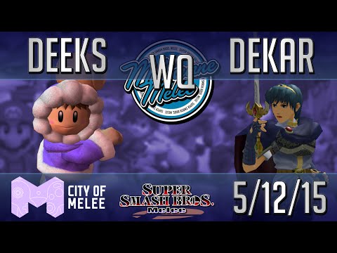 CoM - SSBM Singles WQ - Dekar vs Deeks