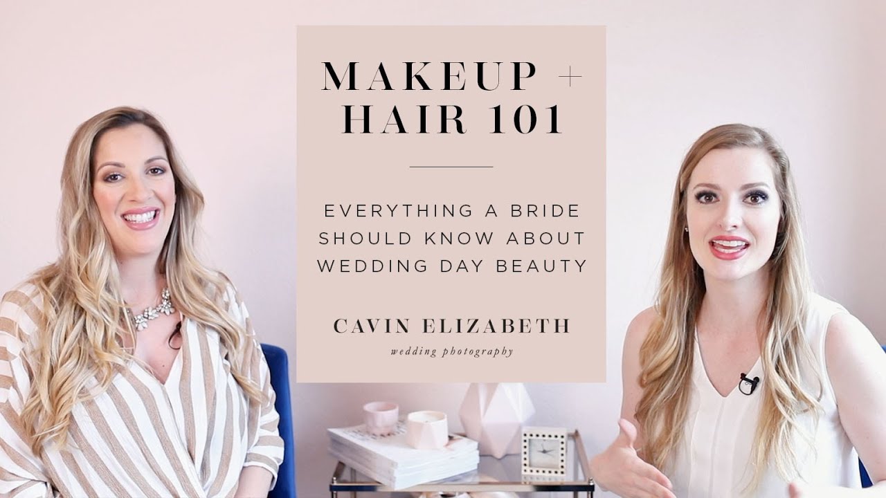 When to Book Hair and Makeup for Wedding