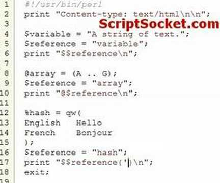 Perl Tutorial 78 - Symbolic References