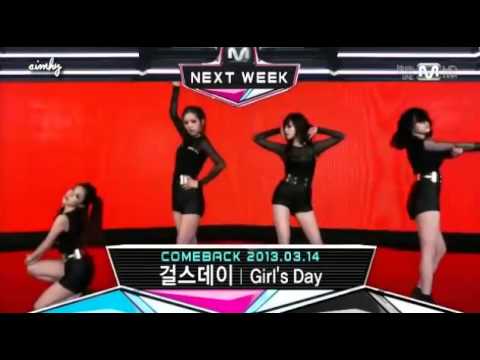 [HD] 130307 Girls Day Come Back Next Week @ M Countdown