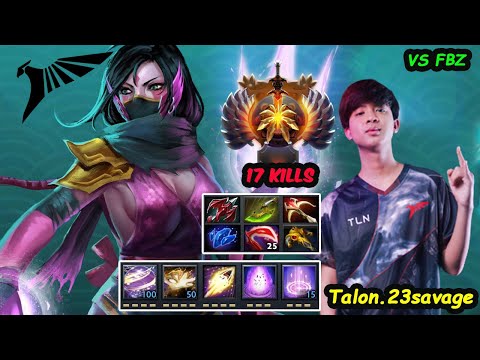 Talon 23savage  Templar Assassin 12K MMR CARRY - Insane Right Click  Damage Dota 2 pro Gameplay 7.31