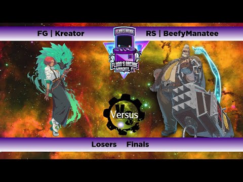 Flynn's Arcade 055 Losers Finals - FG | Kreator (Giovanna) Vs RS | BeefyManatee (Goldlewis) GGST