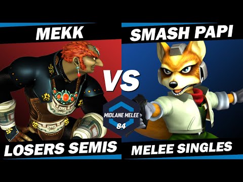Mekk vs Smash Papi - Losers Semi Finals | Midlane Melee 84